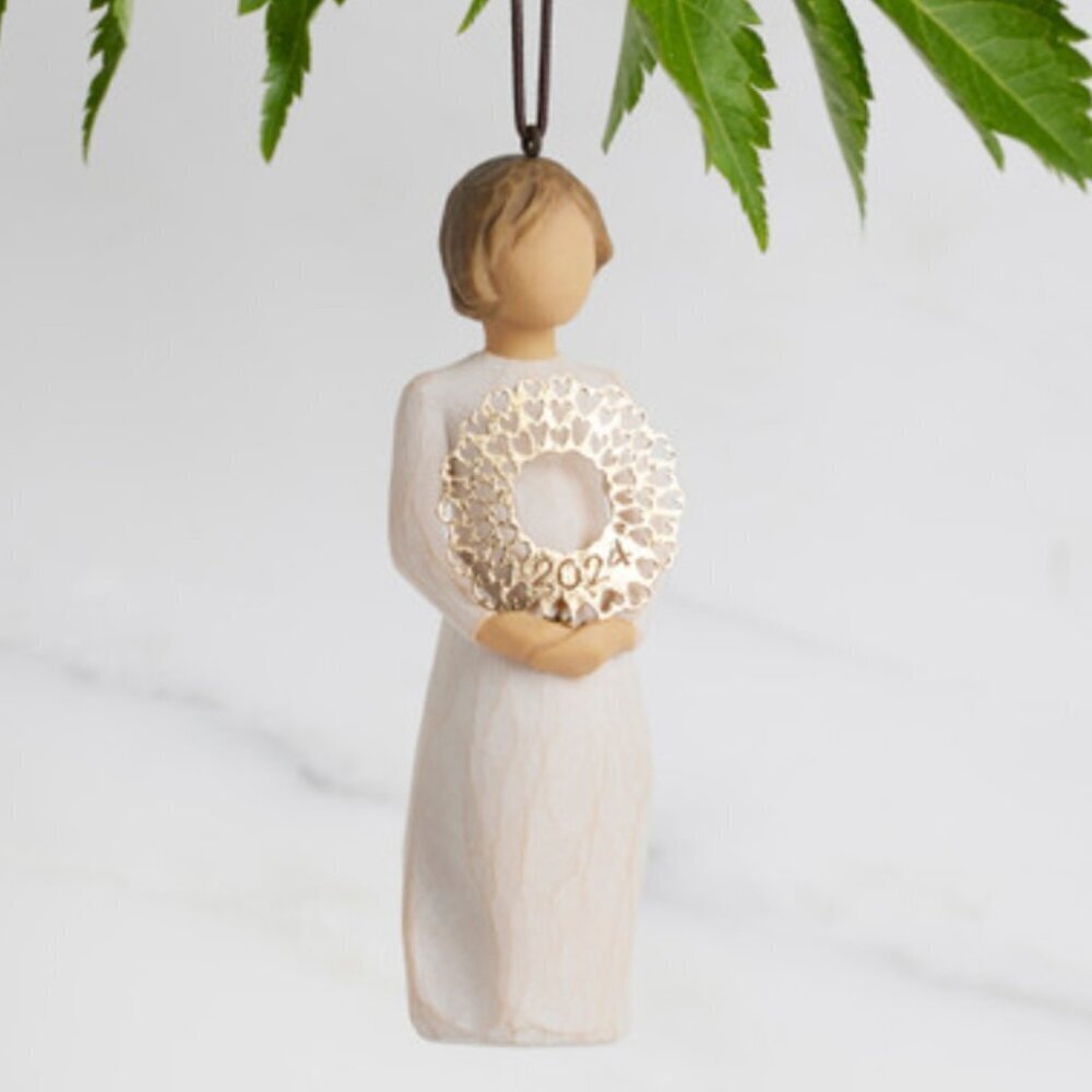 Willow Tree Ornament - 2024 Ornament Welcome joy!